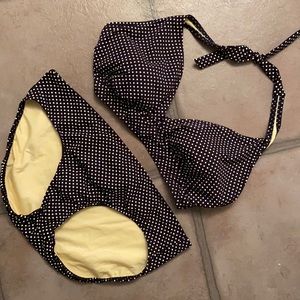 Two piece bathing suit